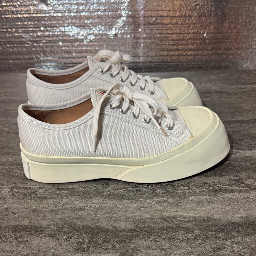 MARNI Pablo leather sneakers. Size 39
